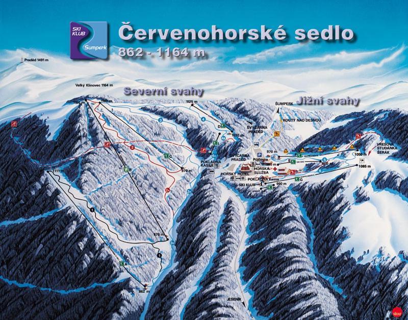 Apartmany Loučná nad Desnou المظهر الخارجي الصورة